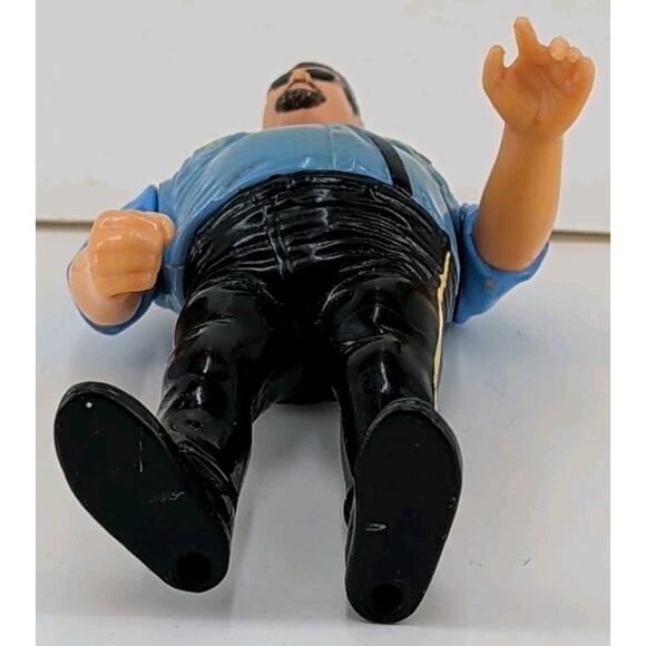 WWF Hasbro Big Boss Man Action Figure 1991 Wrestling WWE Titan Sports - Picture 6 of 7